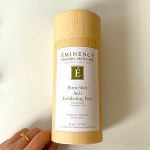 Brand New! Eminence Organic Skin Care firm skin açaí exfoliating peel